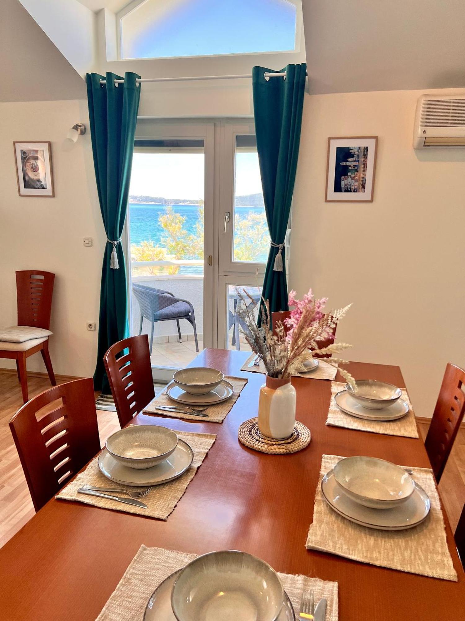 Luxury Beach Villa W Sea Sunset Views 希贝尼克 外观 照片