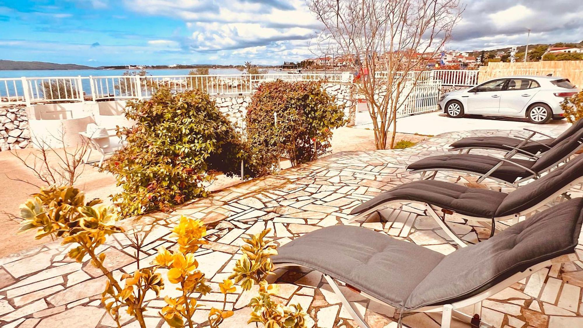 Luxury Beach Villa W Sea Sunset Views 希贝尼克 外观 照片